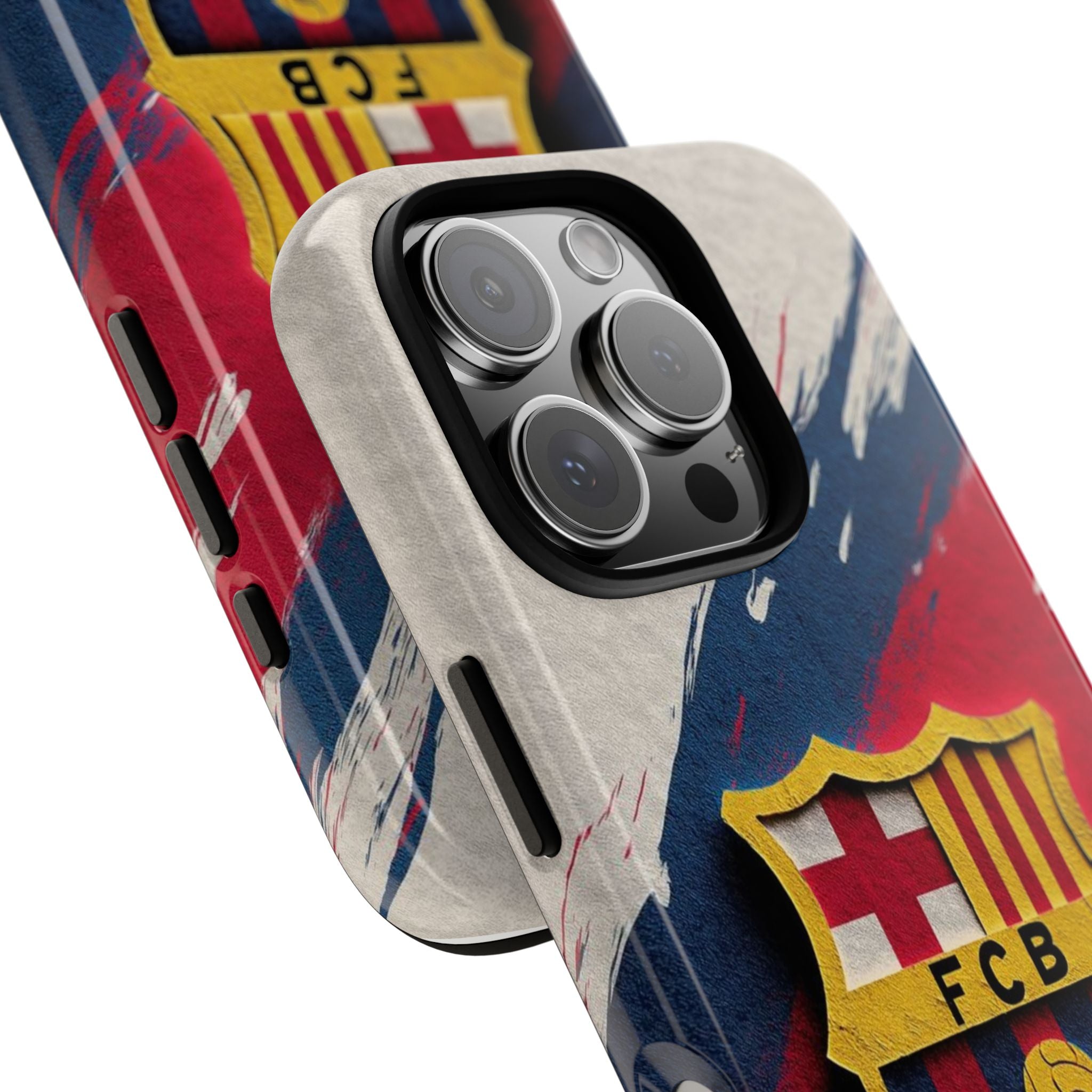 FC Barcelona Crest Premium Phone Case – Stylish Football Fan Edition (fd13)