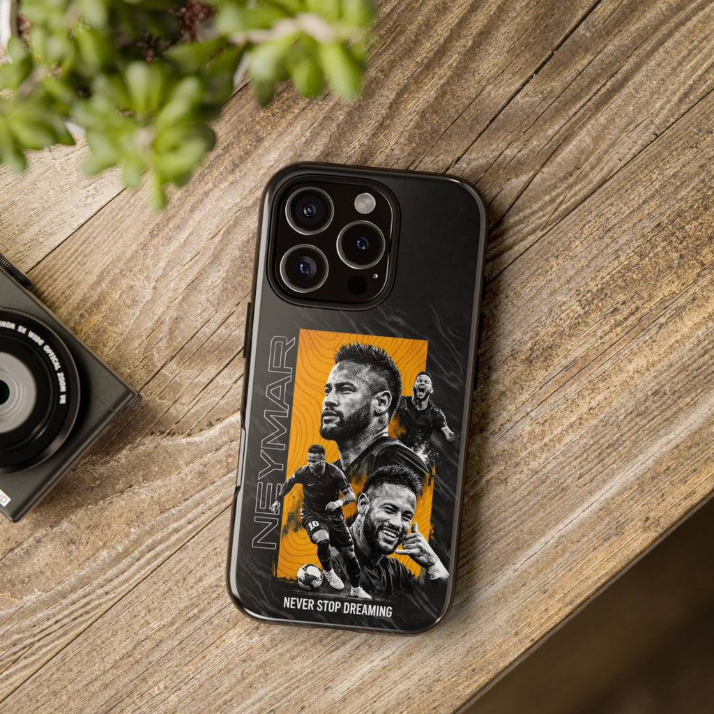 Neymar Jr. "Never Stop Dreaming" Premium Football Edition Phone Case (fd10)