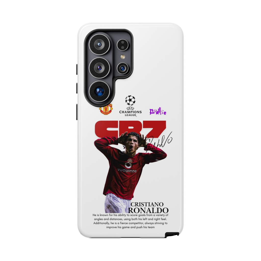 CR7 Manchester United Champions Edition Premium Phone Case