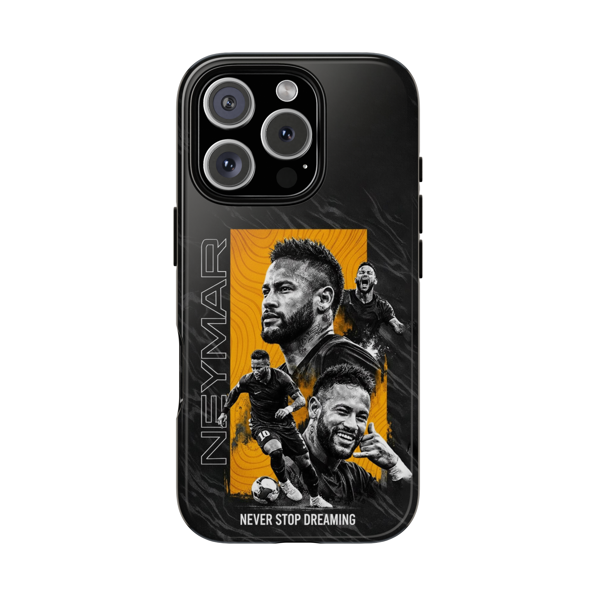 Neymar Jr. "Never Stop Dreaming" Premium Football Edition Phone Case (fd10)