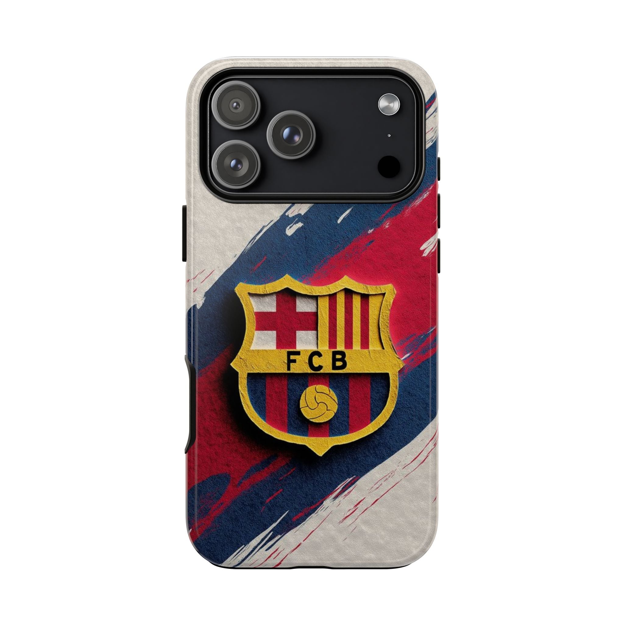 FC Barcelona Crest Premium Phone Case – Stylish Football Fan Edition (fd13)