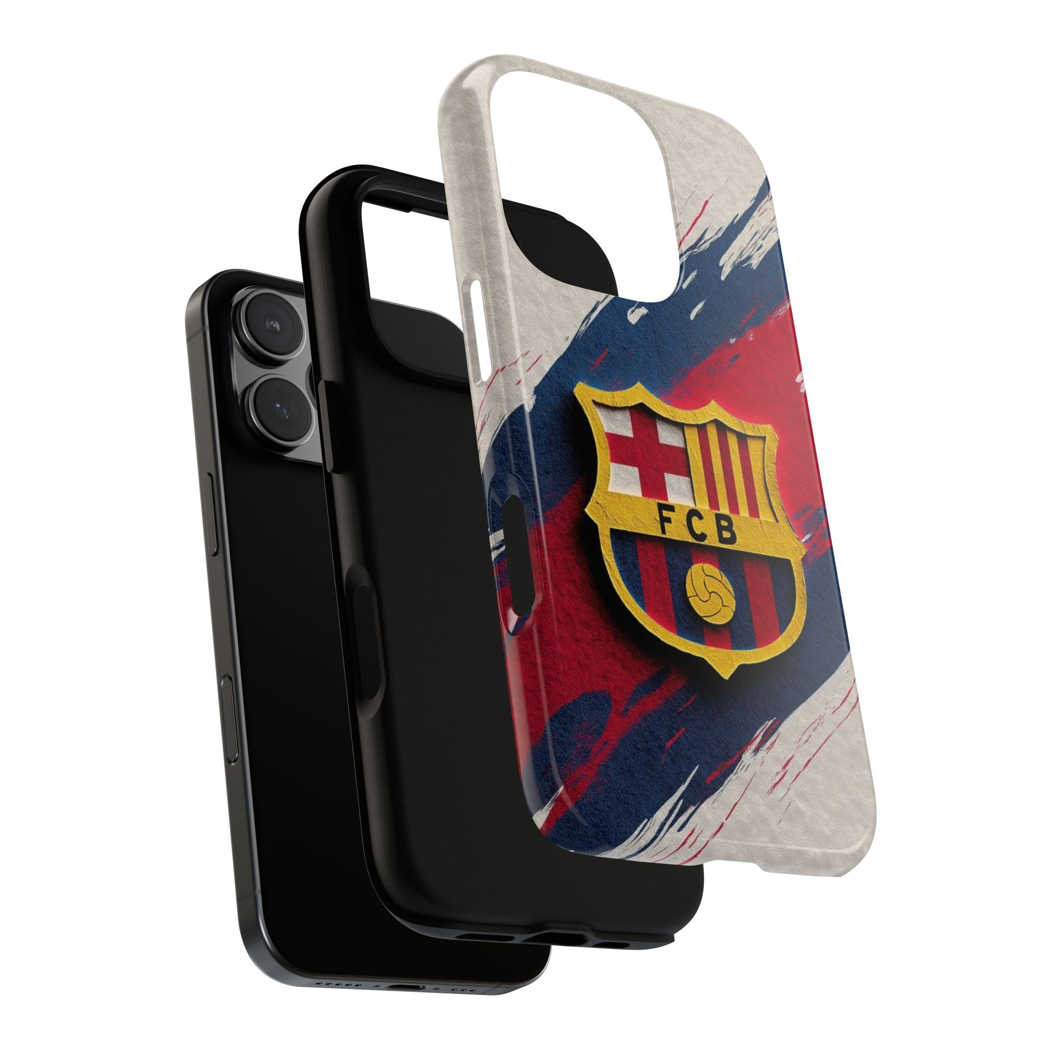FC Barcelona Crest Premium Phone Case – Stylish Football Fan Edition (fd13)